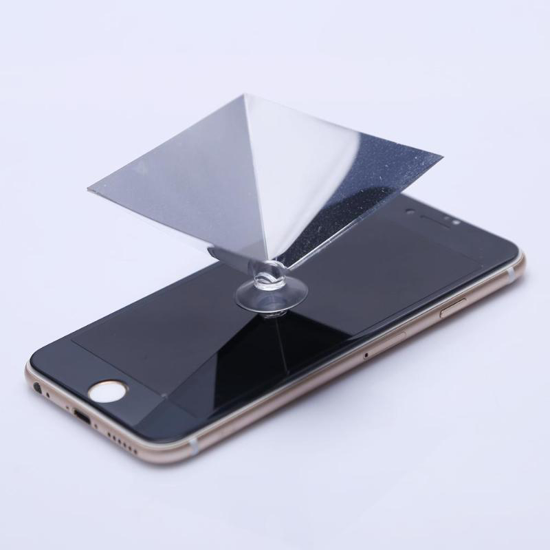 Holographic 3D Pyramid Projector 3.5-6 Inch Smartphone Holographic Display Stand 360° Images Holographic Display Stand Projector For Product - View #2