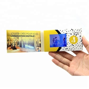 Brochure vidéo numérique LCD 7 pouces, élégante <span class=keywords><strong>carte</strong></span> de vœux professionnelle avec thème de mariage pour un ensemble de <span class=keywords><strong>cadeaux</strong></span> promotionnels - Product Image 4