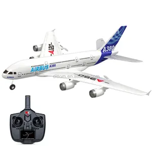 A380 Airbus Vliegtuigen Wltoys A120 2.4G 3ch 6 As Gyro Epp Rc Vliegtuig Model