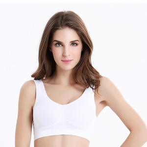 Regolabile delle donne di Sport A doppio strato Senza Soluzione di Continuità Anello Sport di Yoga del <span class=keywords><strong>Reggiseno</strong></span> Senza Fili - Product Image 2