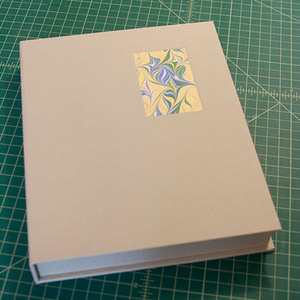 Custom Logo Bookcloth Linen Fabric <strong>Covered</strong> Clamshell Gift Packaging <strong>Box</strong> - Product Image 3