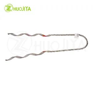 Zhuojiya Acciaio Zincato a Caldo Vicolo cieco Preformato Guy Grip/Elicoidale Guy Grip/Armatura Rod Per Elettrico