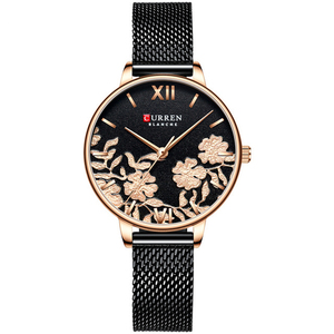 Orologi da <span class=keywords><strong>Donna</strong></span> CURREN con Design Unico, <span class=keywords><strong>Quadrante</strong></span> al Quarzo, Elegante <span class=keywords><strong>Orologio</strong></span> da Polso Femminile alla Moda - Product Image 5
