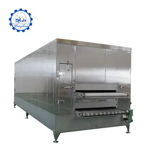 Prezzo di fabbrica di Azoto Liquido Istantaneo Freezer Tunnel Iqf Rapido Freezer Per Patatine Fritte di Patate Chip