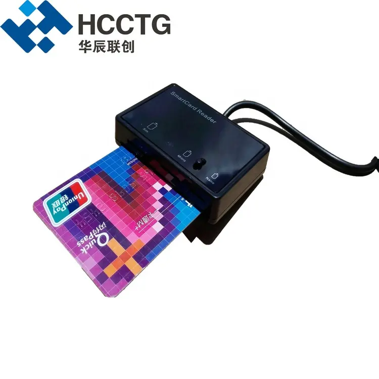 EMV-lector de tarjetas multisim portátil, Linux, Android, USB, PC/SC, CCID, Protocal, DCR3516