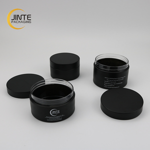 100ml Matte Đen rỗng bao bì mỹ phẩm lọ cho Kem Sáp tóc chăm sóc da lọ nhựa với vít nắp chăm sóc da container - Product Image 5