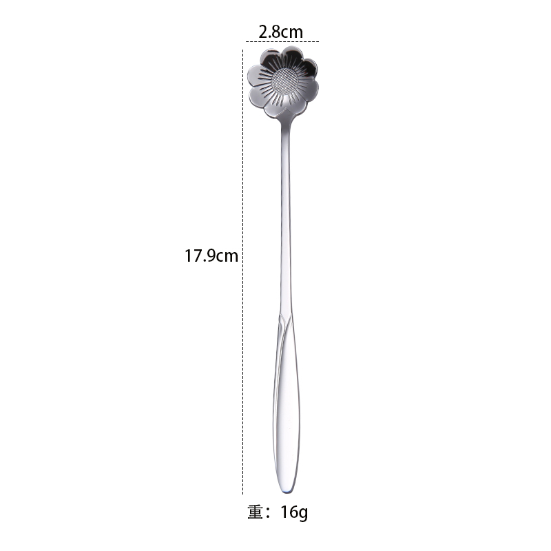 Cucchiaio di ghiaccio coreopsis d'argento