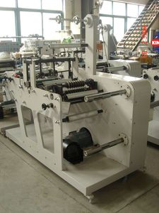 DK-320G modelo en blanco rollo de etiqueta de papel de corte rotativa y máquina de corte longitudinal - Product Image 5