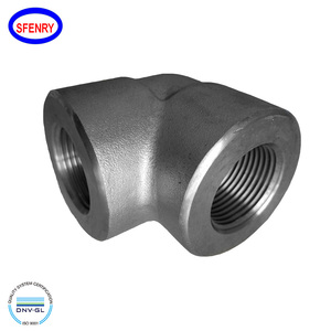 Sfenry Rèn ASME B16.11 SW Thép Carbon <span class=keywords><strong>A105</strong></span> <span class=keywords><strong>Socket</strong></span> Weld Class 3000 90 Độ Khuỷu Tay - Product Image 3