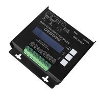 RGBW DMX Contrôleur 4 Canaux 24V/DMX 512 Décodeur