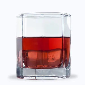 Transparente de vidrio de agua de vidrio de 200 ml copa de beber