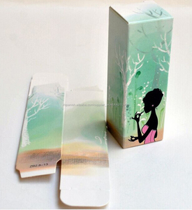 Nuevo diseño de la caja de papel del lápiz <span class=keywords><strong>labial</strong></span> labio colorido <span class=keywords><strong>protector</strong></span> paquete de la caja cosmética caja de impresión - Product Image 2
