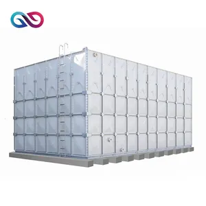 10000 liter 20000 liter 30m3 Fiberglass collapsible Water Tank Food grade water tank GRP modular water tank