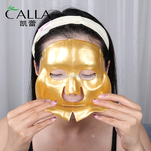 Bio-colágeno bio <span class=keywords><strong>Donna</strong></span> <span class=keywords><strong>bella</strong></span> 24 K oro cristalina del colágeno máscara facial - Product Image 1