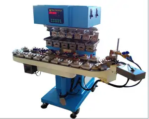 2 Color Conveyor Pad Printing Machine Ink Tray Tampo Pad Printer - Shenzhen  Juste Machine Co., Ltd. - Pad Printers, Screen Printing Machines