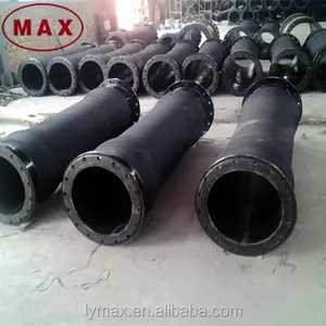 Flexible Rubber Material 18'' (450mm) discharge hose for hdpe dredging pipes