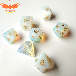 HY Factory Directly <strong>bone</strong> dice 10mm polyhedral glass <strong>gemstone</strong> - Product Image 2