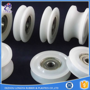 U kanallı kasnak tekerlekler ile rulmanlar için sürme kapı - Product Image 4
