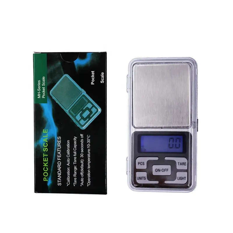 1Kg 0.1G Mini Pocket Personal Digital Balance Sieraden Schaal Elektronische Smart Keuken Weegschaal Met Retail Box