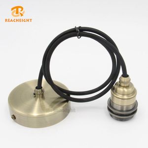 Bronze E27 ánh sáng mặt dây chuyền thiết lập với kích thước trung giữ đèn cho văn phòng nhà sử dụng đèn chùm & đèn Mặt dây chuyền - Product Image 3