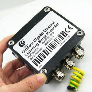 Thiết Bị An Ninh Chống Sét CCTV Video IP Camera Gigabit 1000M RJ45 POE Surge Protector - Product Image 4