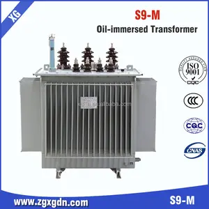 Transformador 315kva S9 tipo transformador de distribución de energía