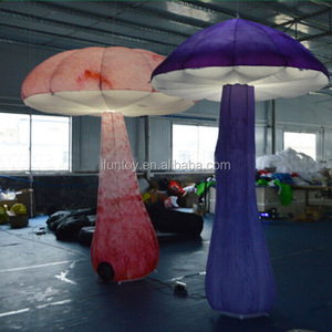 Grandi Funghi Gonfiabili Luminosi a LED di Natale in Stile <span class=keywords><strong>Alice</strong></span> nel Paese delle Meraviglie, Colore Personalizzabile, in Tessuto di Nylon 190T per Parchi a Tema/Mercati - Product Image 4