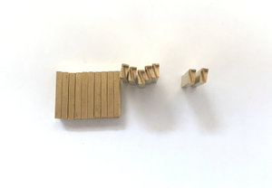 ริบบิ้นพิมพ์ตัวอักษรแบบรีดร้อน ขนาด 2*<span class=keywords><strong>3</strong></span>*15 มม.-2*4*15 มม. สำหรับปั๊มตัวอักษร - Product Image 2
