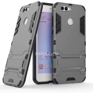 Funda de teléfono a prueba de golpes para <span class=keywords><strong>huawei</strong></span> <span class=keywords><strong>nova</strong></span> 9 8 pro 8se <span class=keywords><strong>8i</strong></span> 2 plus, carcasa trasera con soporte de hierro resistente a la moda - Product Image 2