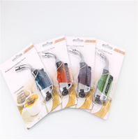Briquets à jet, briquet au butane, briquet à gaz réglable coupe-vent pour la cuisine, le gril