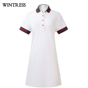 Abito <span class=keywords><strong>Polo</strong></span> Lungo da <span class=keywords><strong>Donna</strong></span> in Tessuto Elasticizzato Confortevole, <span class=keywords><strong>Vestito</strong></span> T-Shirt <span class=keywords><strong>Polo</strong></span>, Ultimi Abiti Casual Moderni da <span class=keywords><strong>Donna</strong></span> Stile T-Shirt <span class=keywords><strong>Polo</strong></span> - Product Image 1