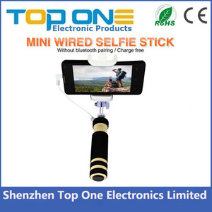 Quà Tặng Giáng Sinh Khuyến Mãi Tốt Nhất Gậy Tự Sướng Mini Có Dây Cáp Nhiều Màu Giá Rẻ - Product Image 5