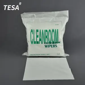 1009le Flat Sheet Cleanroom Polyester Lasersnijdende Reinigingskop Doekjes Doek