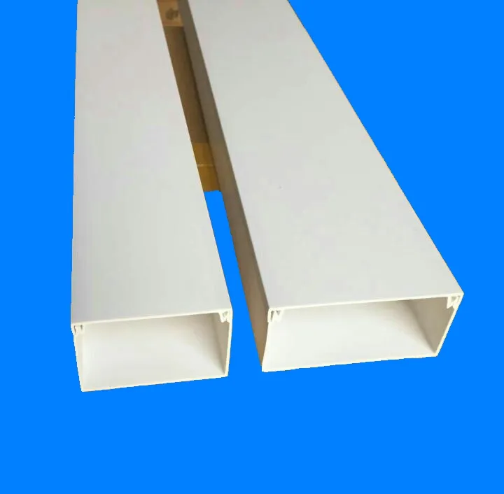 Elektrische Pvc Kunststof Kanaal Kabel Trunking Tray Trog Type Duct Goede Prijs Verschillende Grootte