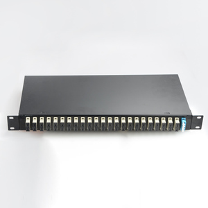 Panel de Conexión de Fibra Óptica ODF Metálico de 24 Puertos, 1U, SC Dúplex, 48 Núcleos, para Montaje en Rack, LUI FMS - Product Image 2