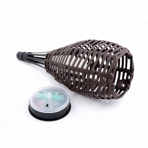 Đèn Pin Mây <span class=keywords><strong>Tiki</strong></span> Dùng Năng Lượng Mặt Trời, Đèn Lồng Nến Nhấp Nháy Sân Vườn Ngoài Trời, Đèn Pha Sân Cỏ Cảnh Quan Năng Lượng Mặt Trời - Product Image 3