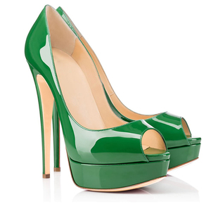 Latest Desgin Women 7 Inches Dress Shoes <strong>Open</strong> <strong>Toe</strong> Sexy <strong>Platform</strong> <strong>Heels</strong> - Product Image 2