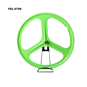 Jante de vélo <span class=keywords><strong>BMX</strong></span> et Cruisers dédiée à <span class=keywords><strong>trois</strong></span> <span class=keywords><strong>roues</strong></span> en alliage de magnésium avec <span class=keywords><strong>trois</strong></span> couteaux et système de frein à disque - Product Image 2