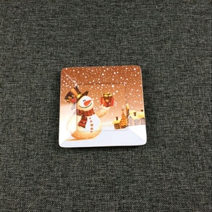 Petite <span class=keywords><strong>assiette</strong></span> plate en plastique pour <span class=keywords><strong>dessert</strong></span> <span class=keywords><strong>de</strong></span> noël - Product Image 4