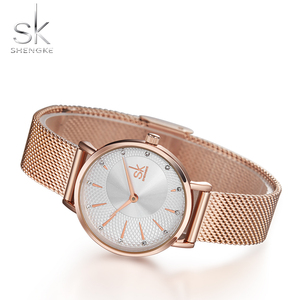 SK Fashion watch gold women 2022 <span class=keywords><strong>orologio</strong></span> al quarzo Ultra <span class=keywords><strong>sottile</strong></span> di alta qualità <span class=keywords><strong>donna</strong></span> abito elegante <span class=keywords><strong>orologio</strong></span> da <span class=keywords><strong>donna</strong></span> Montre Femme 0093 - Product Image 2