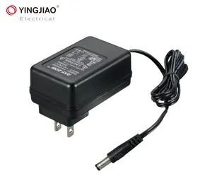 Supplyr3v LED güç adaptörü kaynağı 12V Dc 2 Amp adaptörü 24V 18wpower 4.5V 5V 6V 7.5V 9V 12vower bir 24W 12V siyah Yingjiao fiş