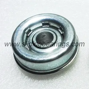 ah22 DIN JIS Standard Conveyor Idler Roller Bearing steel skate wheel Impact end Roller Bearing