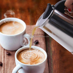 Cafetière à moka en acier inoxydable OEM Cafetière à moka <span class=keywords><strong>Filtre</strong></span> en acier inoxydable Moka Cafetière italienne <span class=keywords><strong>Percolateur</strong></span> - Product Image 3