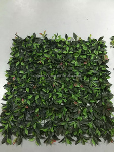 WS16041706 guangzhou fábrica al por mayor de plástico falsos magnolia follaje boj artificial panel - Product Image 2