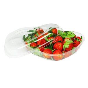 Heart-shaped Fruit Fresh Strawberry <strong>Blister</strong> <strong>Packaging</strong> Box Pet <strong>Plastic</strong> Accept