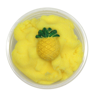 W017 Hot Bán 2023 Trái Cây Bông Cát Chất Nhờn Đồ Chơi Mềm Cát Tự Làm Mềm Cát Cho Trẻ Em Đồ Chơi Limo Contenido Contenido En Materias Văn Bản - Product Image 5