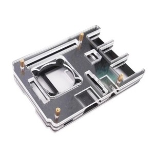 Caso <span class=keywords><strong>Raspberry</strong></span> <span class=keywords><strong>Pi</strong></span> 3 e <span class=keywords><strong>Pi</strong></span> <span class=keywords><strong>2</strong></span> Modello B Acrilico con Foro ventola <span class=keywords><strong>Raspberry</strong></span> <span class=keywords><strong>pi</strong></span> caso Box - Product Image 5