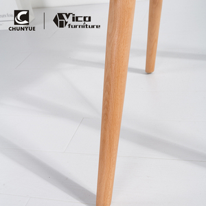 Bán Buôn Thiết Kế Hiện Đại Phòng Khách Mdf Vòng Bằng Gỗ Cà Phê Ấm Trà Với Chân Gỗ - Product Image 6