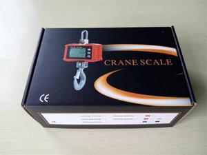 1ton Ocs مقياس الرافعة الإلكترونية وزنها ميزان معلق الوزن وظيفة 3 * AAA بطارية جافة الصلب LCD 1000 كجم CE بنفايات CN. زهي QIANJU