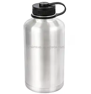 ترموس تفريغ معزول 64oz 2L مياه الفولاذ غير القابل للصدأ البيرة زجاجة معزول الهادر